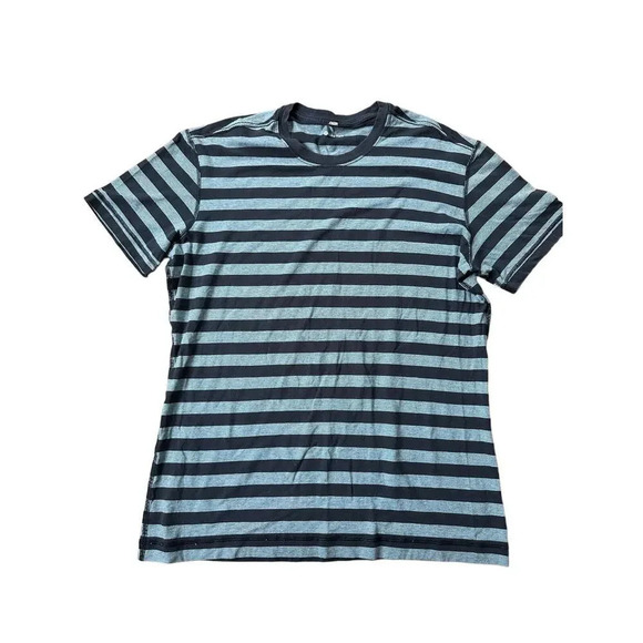 Lululemon Cotton Striped Tee - Picture 1 of 5